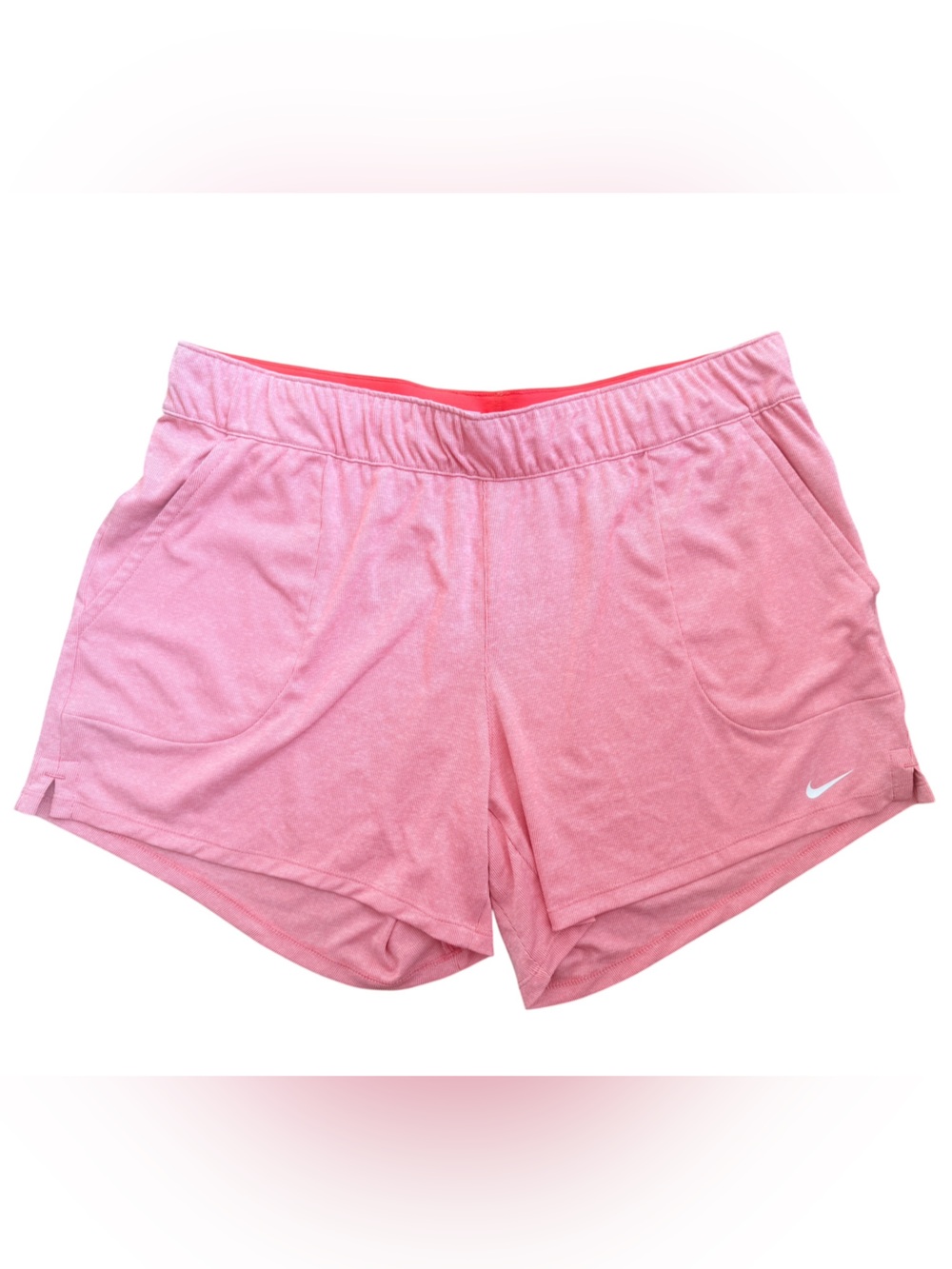 Nike Women’s Pink-Coral Athletic Shorts